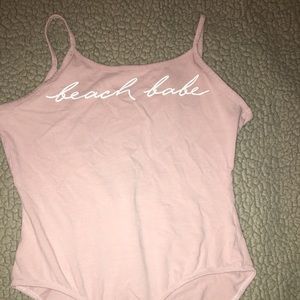 beach babe bodysuit